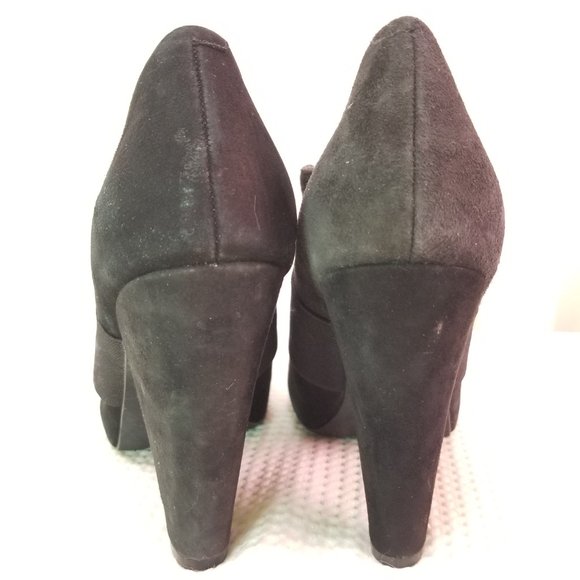 Jessica Simpson Women's Ankle Booties High Chunky Heel Black Size 8 - Picture 5 of 7